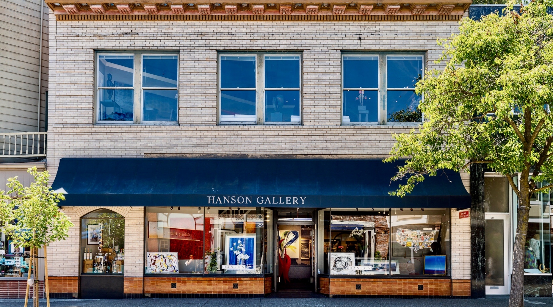 Welcome to Hanson Gallery Fine Art. We Are OPEN!  Personal appointments available by email at judy@hansongalleryfineart.com or Phone Appointments at 415 332-1815